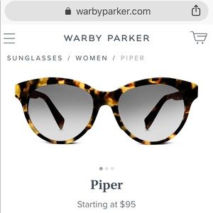 Warby Parker, Tortoise, Worn Once